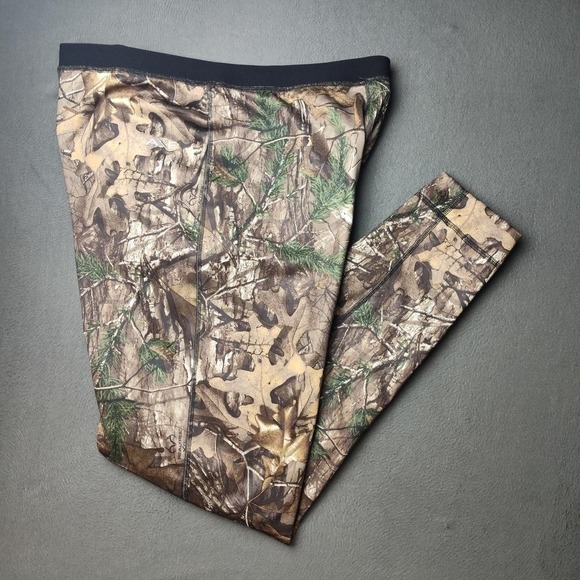 RedHead Pants Mens 2XLT Realtree Camo Fleece Lined Base Layer Hunting XBP409 - Picture 1 of 13